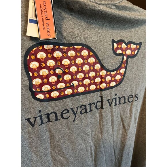 NWT Vineyard Vines Basketball longsleeve - Picture 1 of 5